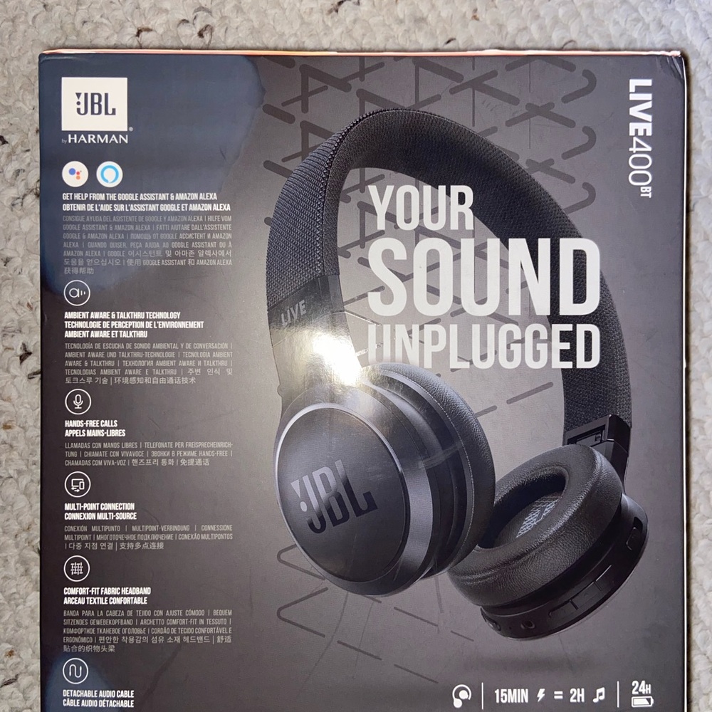 HEADPHONES JBL Live 460nc